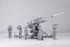 Border Model BT-013 German 88mm Gun Flak36 w/6 anti-aircraft artillery crew members 1/35